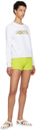 Moschino White Nautical Sweatshirt