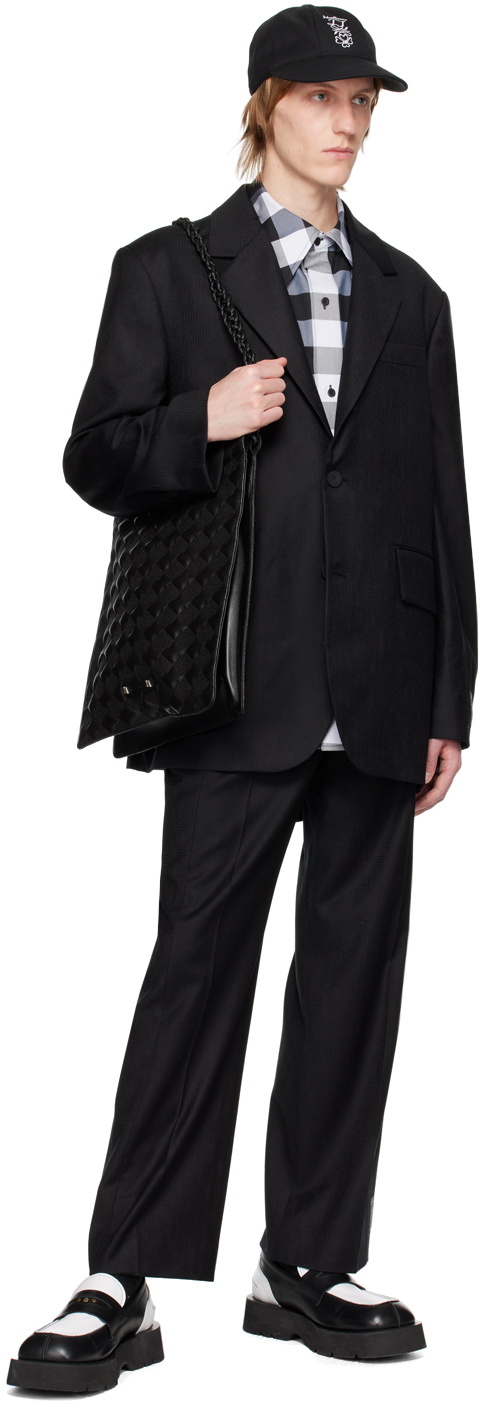 ADER error Black Button Blazer