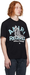 AMIRI Black Records Wolf T-Shirt