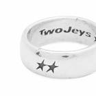 TwoJeys Men's Signature Ring in Silver