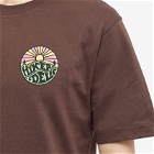 Hikerdelic Men's Original Logo T-Shirt in Sepia