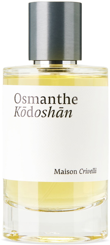 Photo: Maison Crivelli Osmanthe Kōdoshān Eau de Parfum, 100 mL