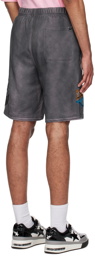 AAPE by A Bathing Ape Gray Faded Shorts