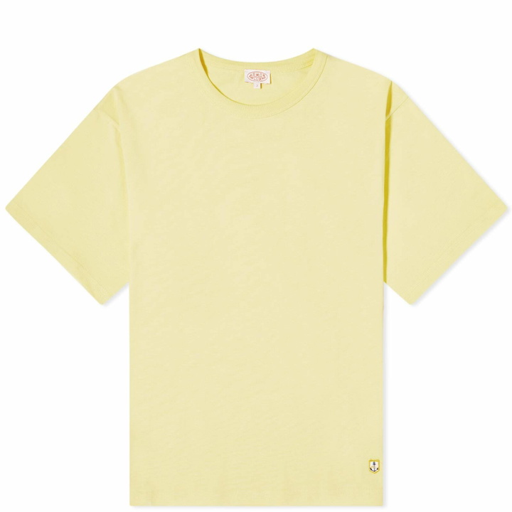 Photo: Armor-Lux Women's Plain T-Shirt in Pamplemousse