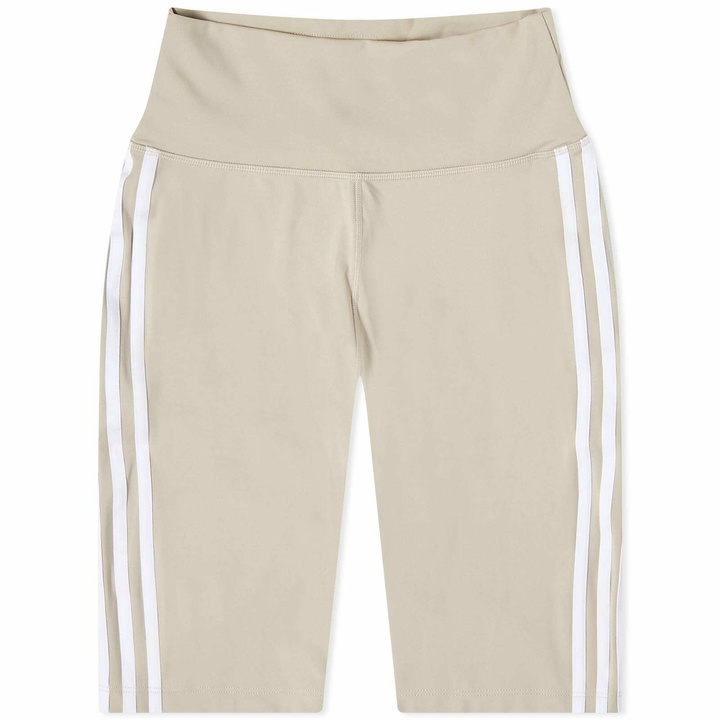 Photo: Adidas Women's High Waisted Short Tight in Wonder Beige