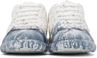 Maison Margiela White Paint Drop Replica Sneakers