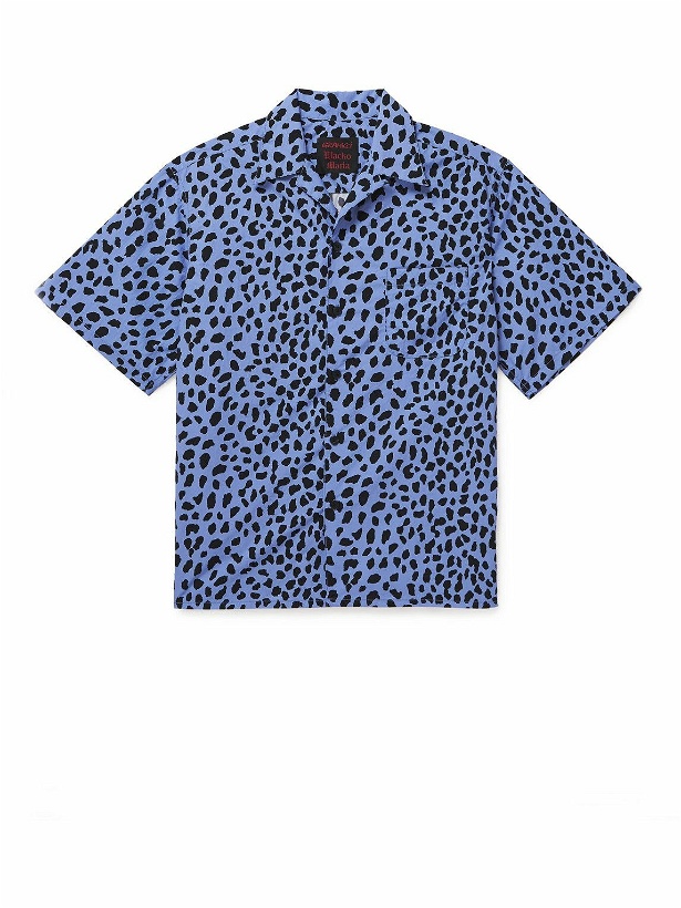 Photo: Wacko Maria - Gramicci Convertible-Collar Leopard-Print Nylon Shirt - Purple
