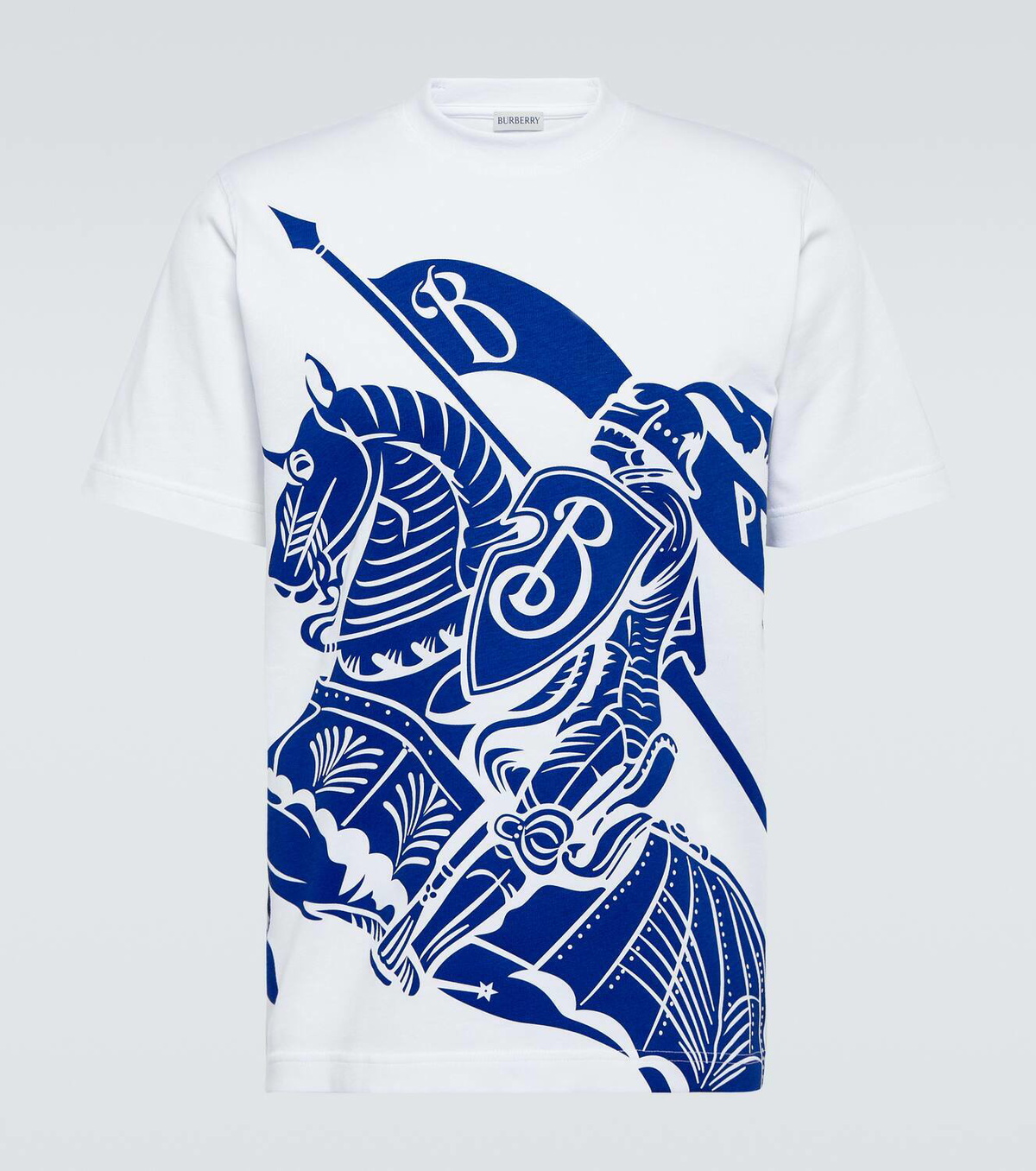 BURBERRY EKD ロゴプリント コットン Tシャツ EKD Cotton T-shirt in Black - Men | Burberry® Official