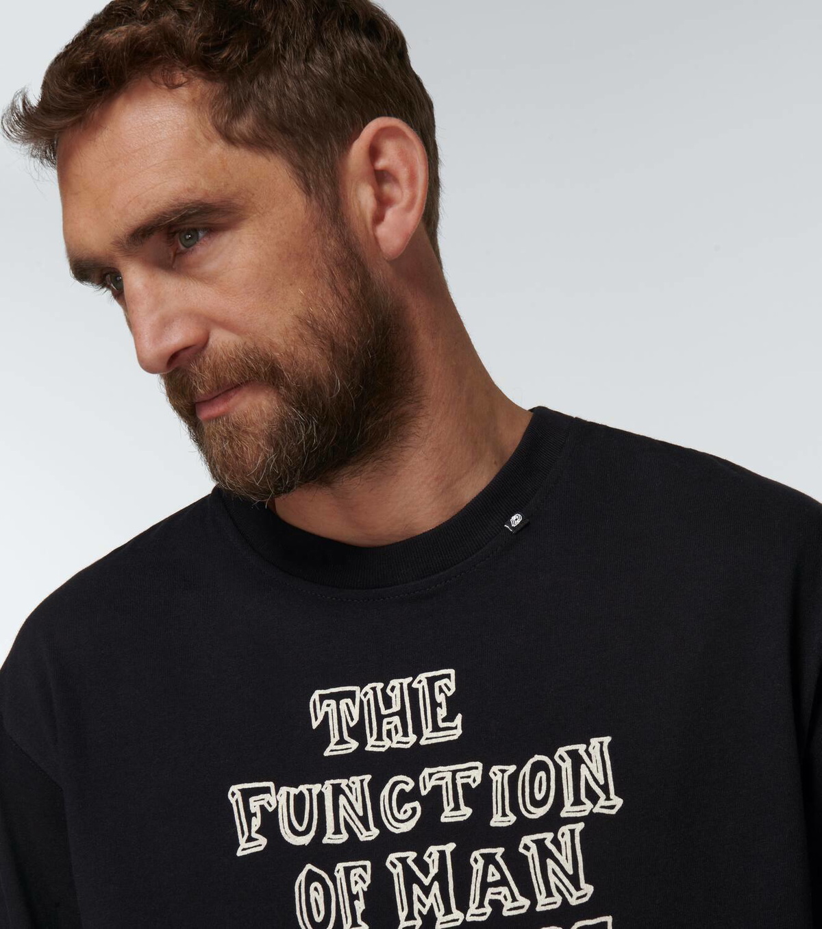 Due Diligence Printed cotton jersey T-shirt