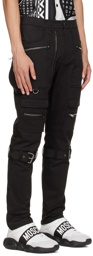 Moschino Black Cargo Pants