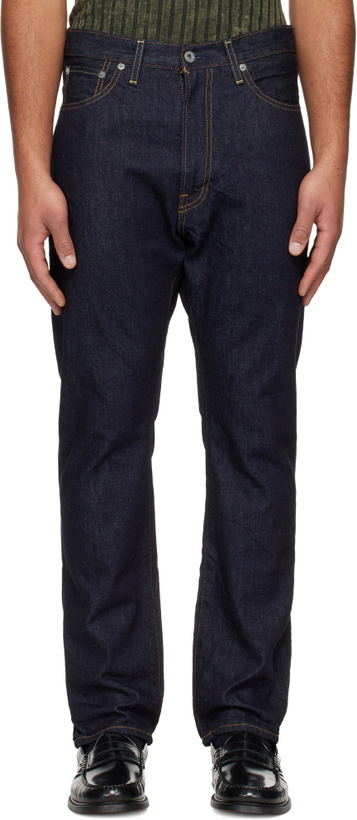 Photo: BAPE Indigo STA Regular Fit 13oz Denim Jeans