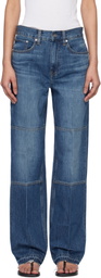 Helmut Lang Blue Carpenter Jeans