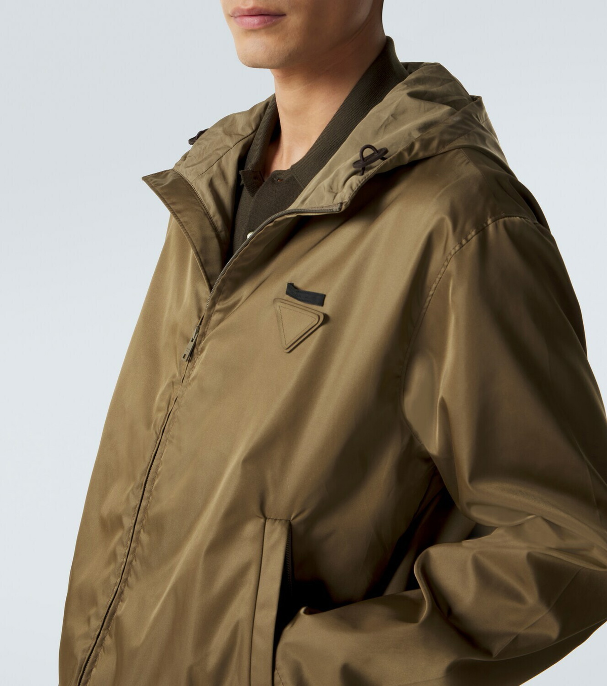 Prada Re-Nylon hooded jacket