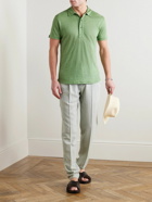 Orlebar Brown - Sebastian Linen-Jersey Polo Shirt - Green