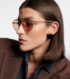 Brunello Cucinelli Timeless Reflection aviator sunglasses