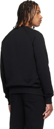 Balmain Black 'Balmain Paris' Printed Sweatshirt