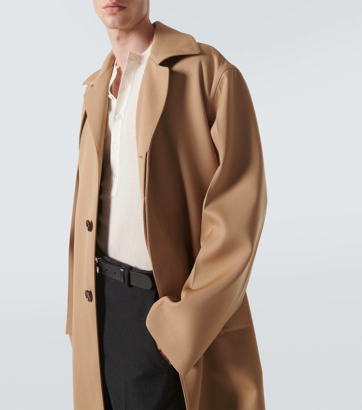 Gucci Belted wool coat