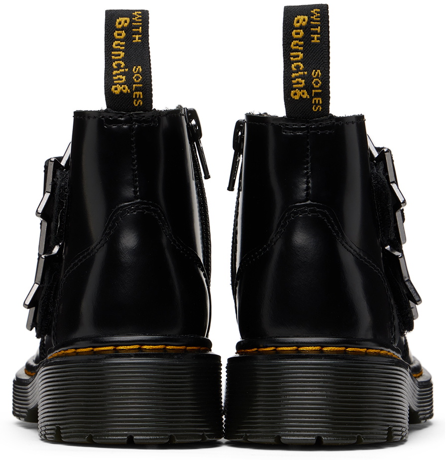 Dr. Martens Kids Black Devon Bex Big Kids Boots