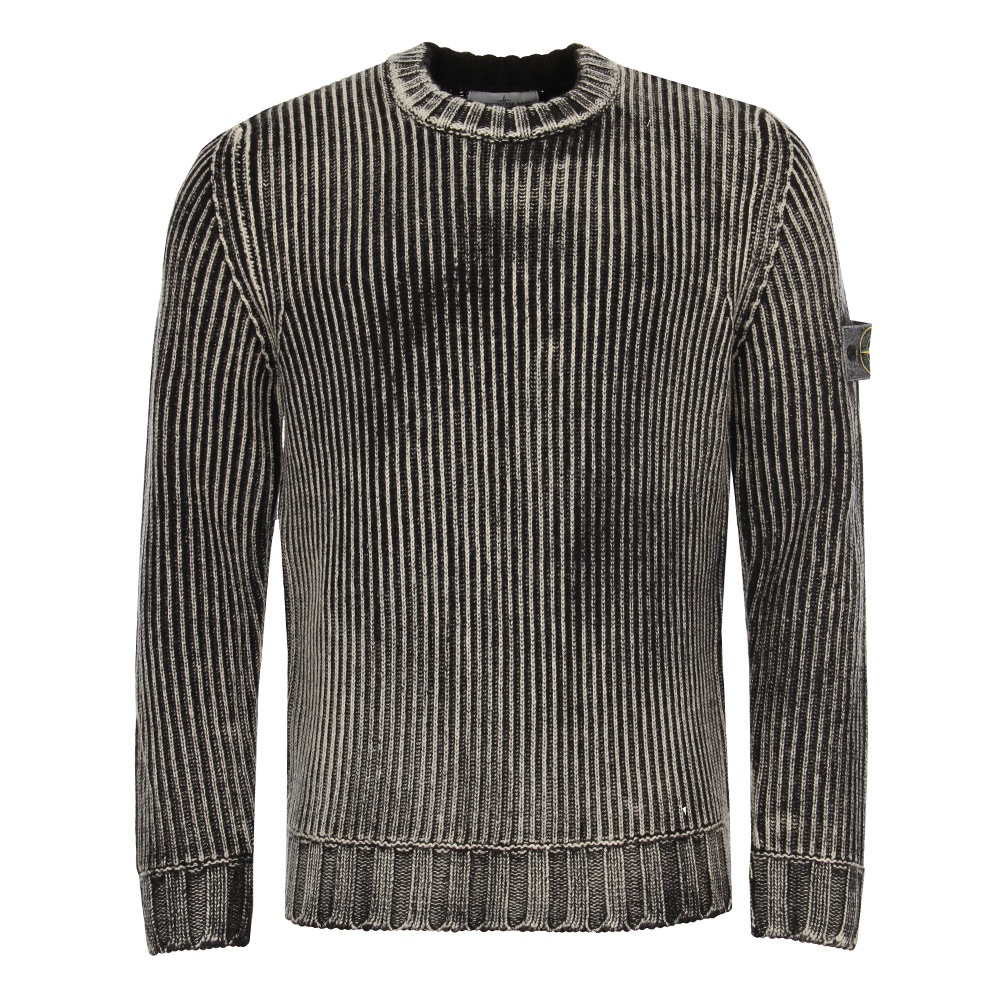 Cable Knit - Frost Black/Ecru