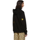 Perks and Mini SSENSE Exclusive Black Embroidered Hoodie
