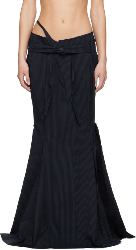 Photo: Ottolinger Navy Mermaid Suit Maxi Skirt