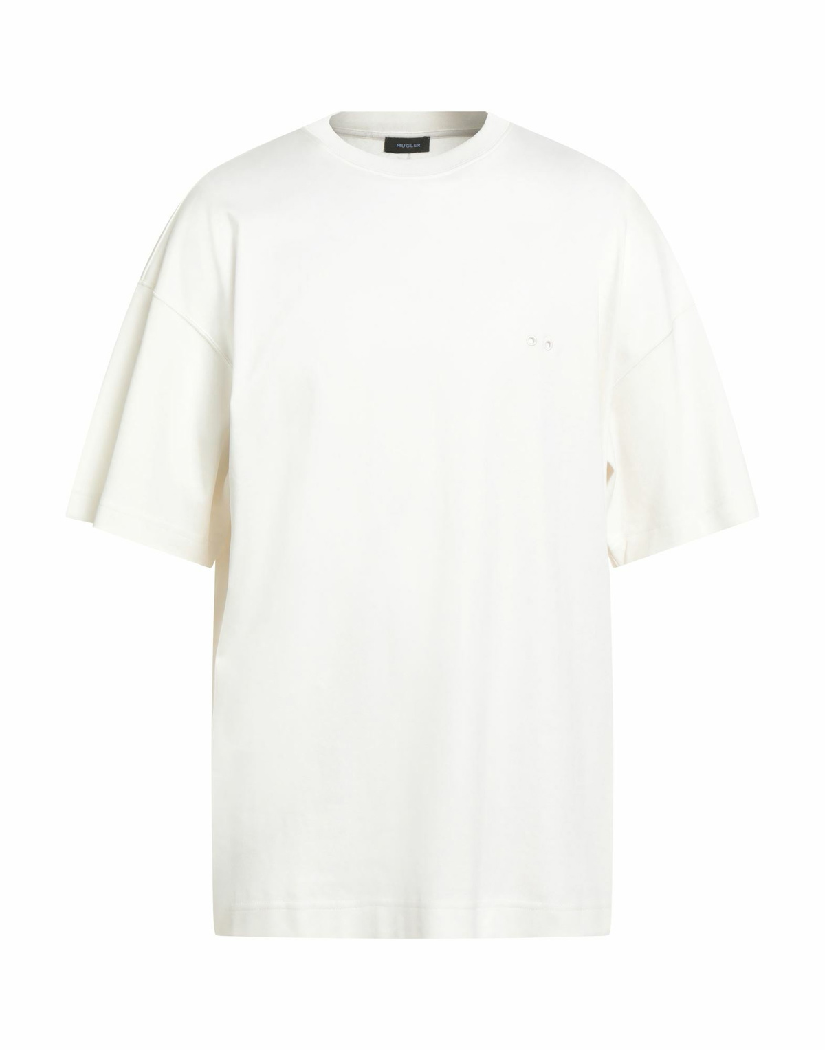 Mugler Mens T-shirt in Off white
