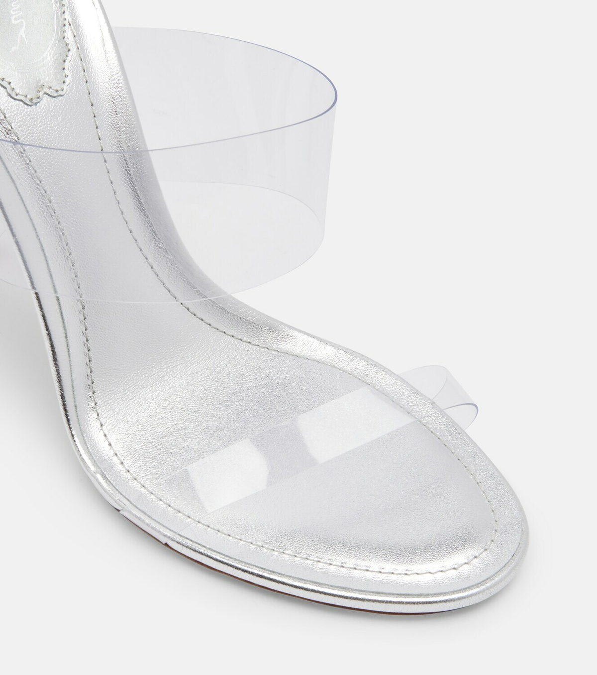 Rene Caovilla Celebrity crystal-embellished PVC sandals