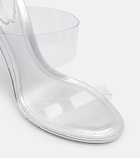 Rene Caovilla Celebrity crystal-embellished PVC sandals