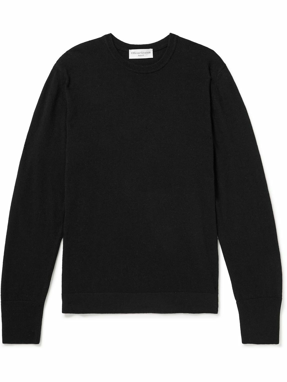 Officine Générale - Knitted Sweater - Black Officine Generale