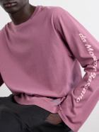 A Kind Of Guise - Basso Giro Alpino Logo-Print Cotton-Jersey T-Shirt - Pink