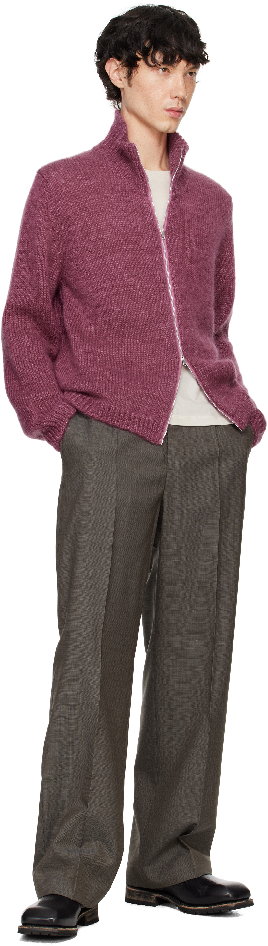 トップス OUR LEGACY FLOAT FUNNEL Pink Float Funnel Sweater by OUR LEGACY on Sale