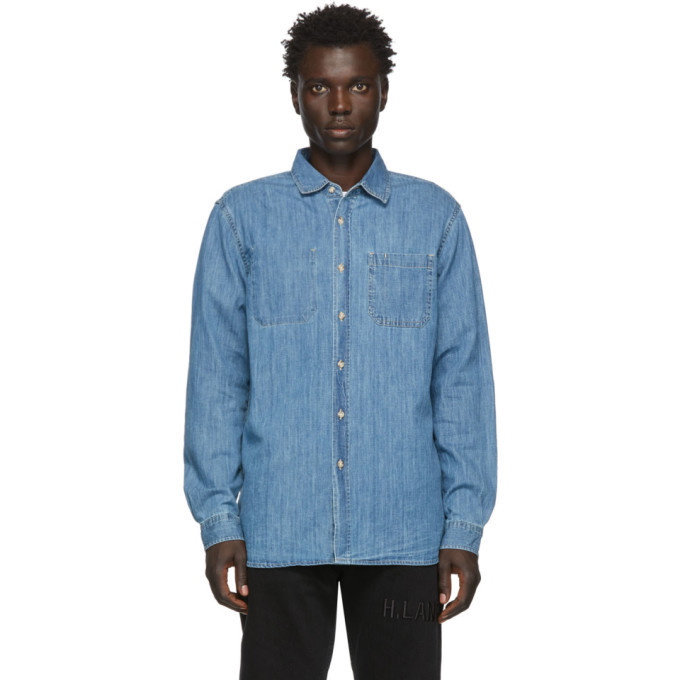 Photo: Saturdays NYC Indigo Denim Kenmare Shirt