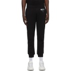 Moschino Black and Silver Couture Lounge Pants