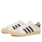 Adidas Men's Jabbar Lo Half Shell Sneaker in Off White/Violet/Warm Vanilla