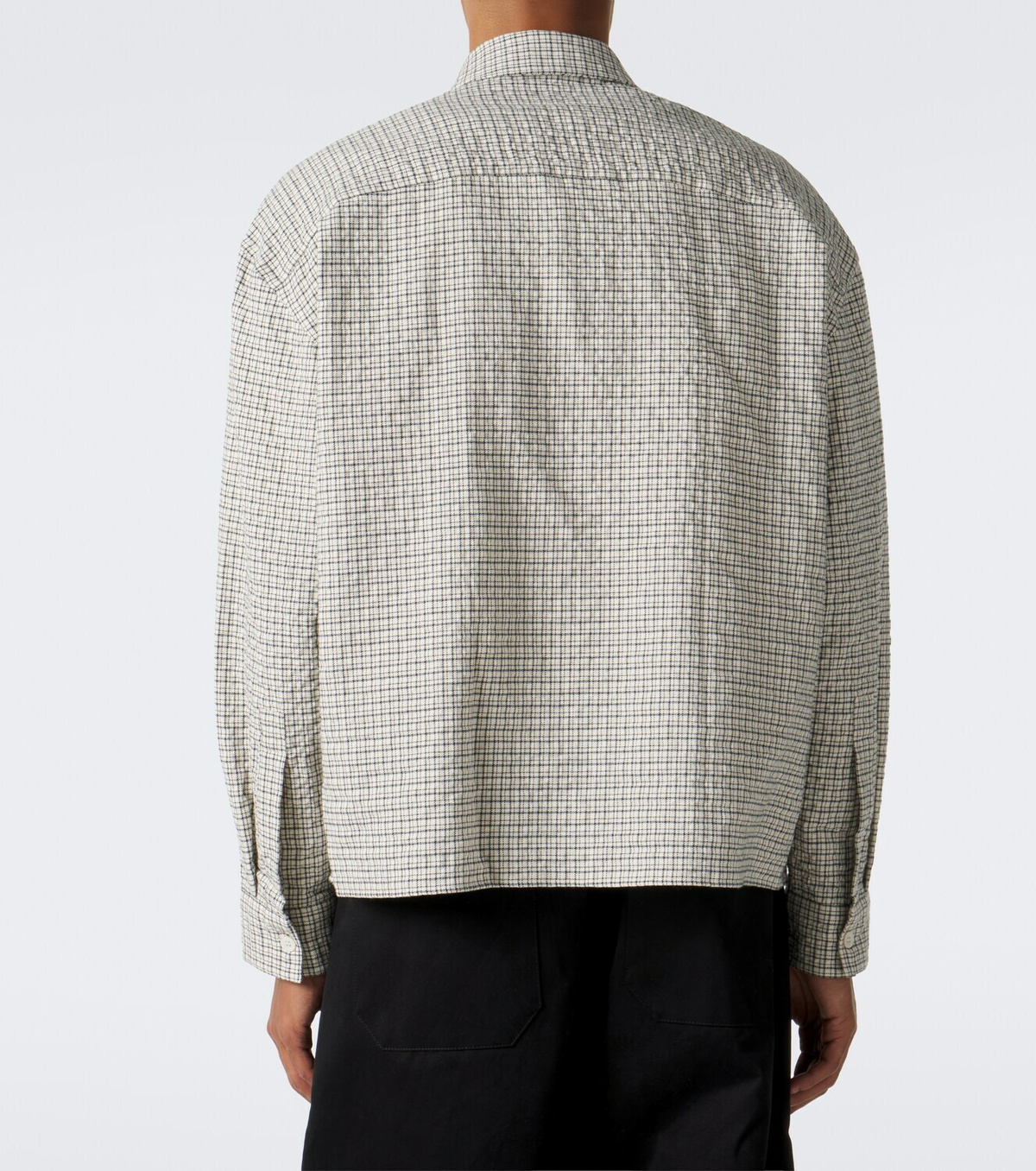 Studio Nicholson Checked cotton shirt