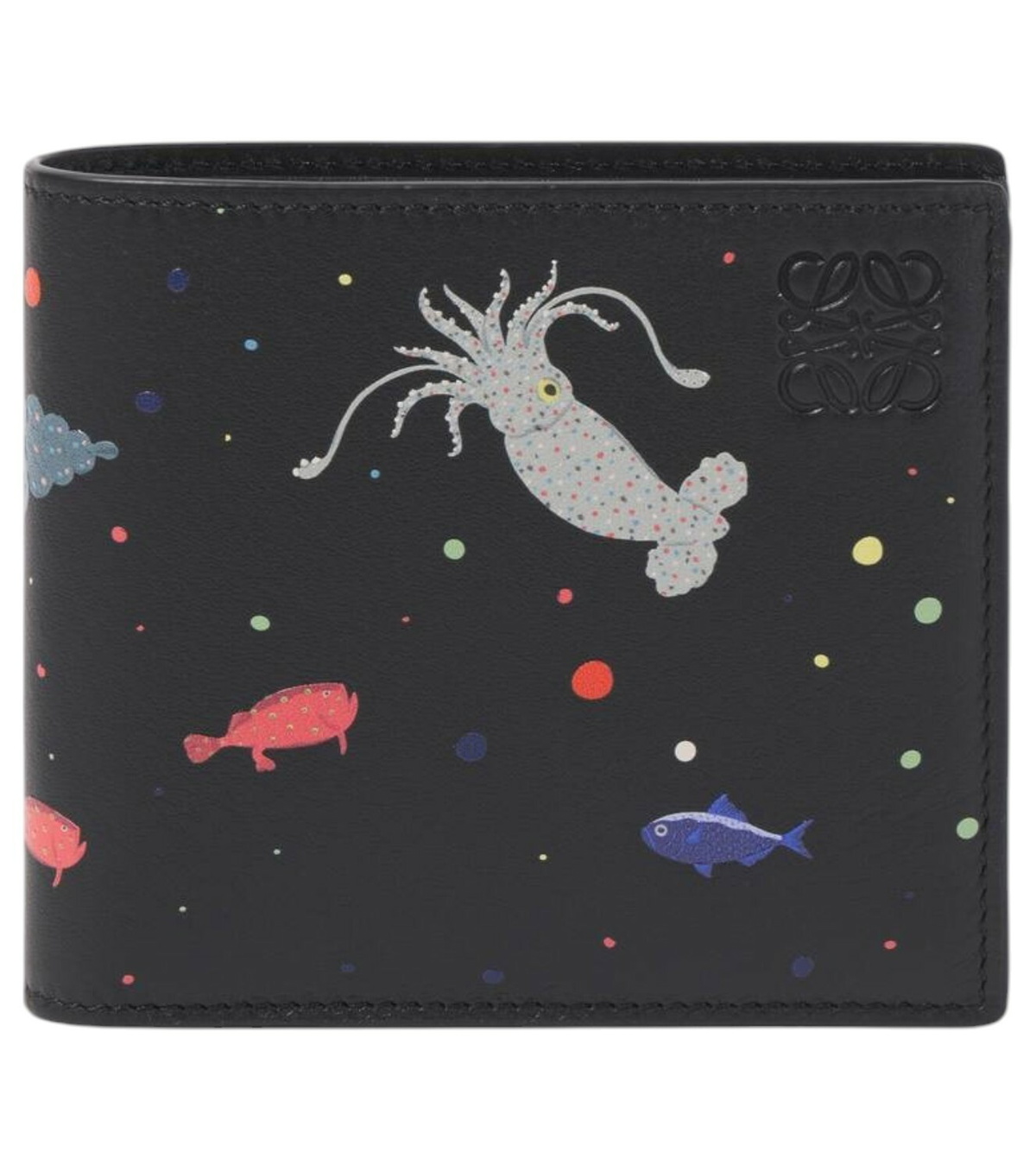 Loewe x Suna Fujita Deep Sea leather bifold wallet Loewe