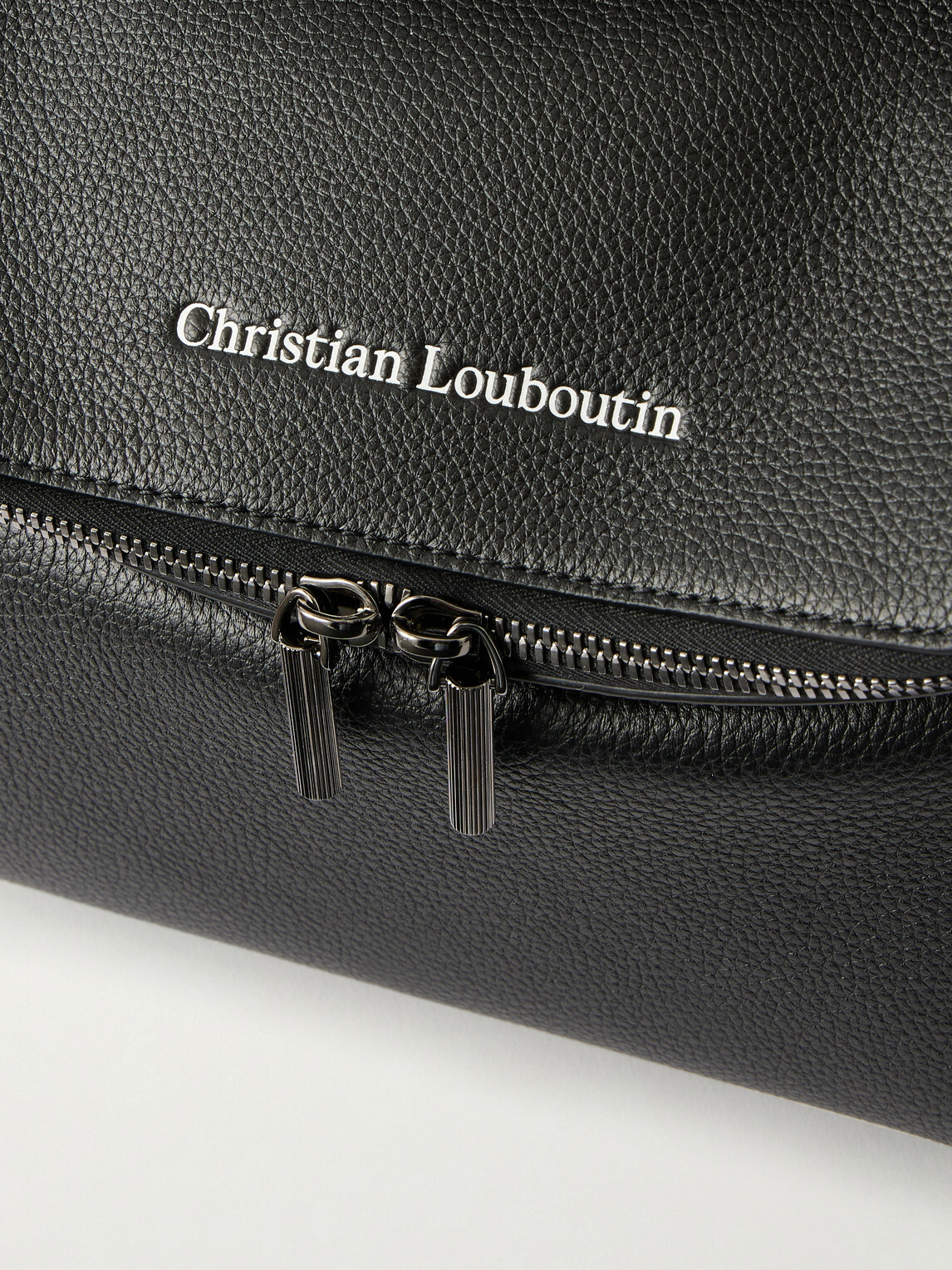Christian Louboutin - Stoic Logo-Embossed Leather Backpack