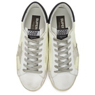 Golden Goose Yellow and White Superstar Sneakers