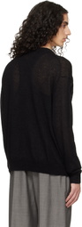 Studio Nicholson Black Gulf Sweater