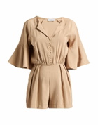 Jijil Womens Playsuit Camel