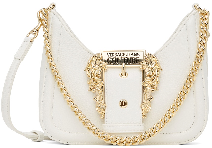 Versace Jeans Couture White Couture I Shoulder Bag Versace