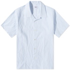 NN07 Men's Ole Vacation Shirt in Blue Stripe