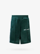 Palm Angels Bermuda Shorts Green   Mens