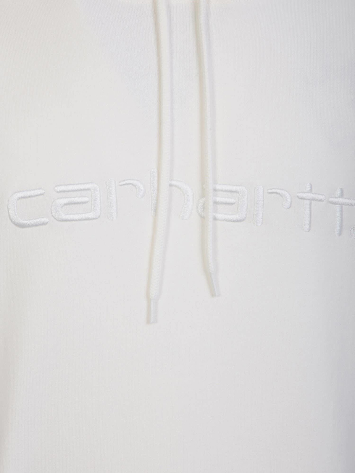 【送料&関税込】Carhartt White Hooded Duster Sweatshirt Carhartt White Hooded Duster Sweatshirt Carhartt WIP