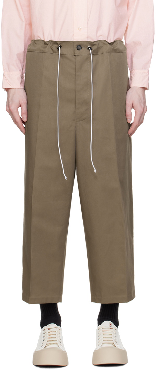 Camiel Fortgens Brown Big Trousers Camiel Fortgens