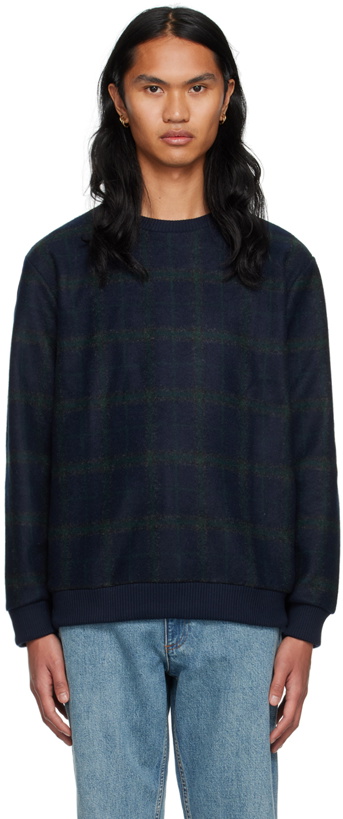 Photo: A.P.C. Navy Heidi Sweatshirt