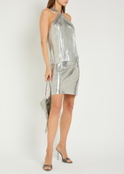 Rabanne Chainmail Mini Skirt Silver