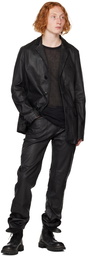 FREI-MUT Black Lambskin Jacket