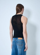 Jean Paul Gaultier Mesh Tattoo Tank Top