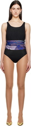 Nicklas Skovgaard Black & Blue Anouska Swimsuit